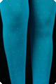 Panty strass turquoise