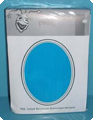 Panty XL Blauw met structuur
