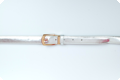Party disco riem ceintuur zilver
