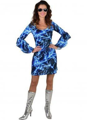 Party jurk voor dames blauw