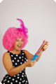 Party popper kleine foam balletjes