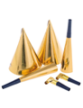 Party set 2 pers goud