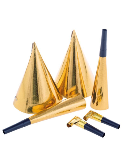 Party set 2 pers goud