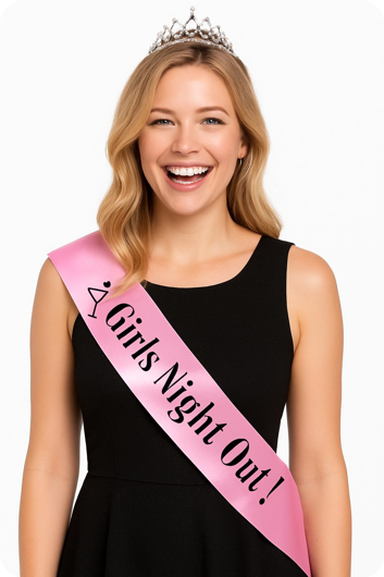 Party sjerp / lint Girls night out vrijgezellen