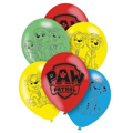 Paw Patrol 6 Ballons en latex