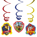 Paw patrol 6 hanging decorations