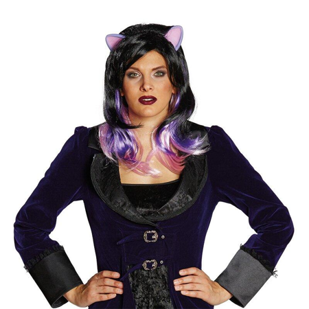 Perruque Halloween Corbeau