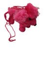 Petit sac à main en peluche chien