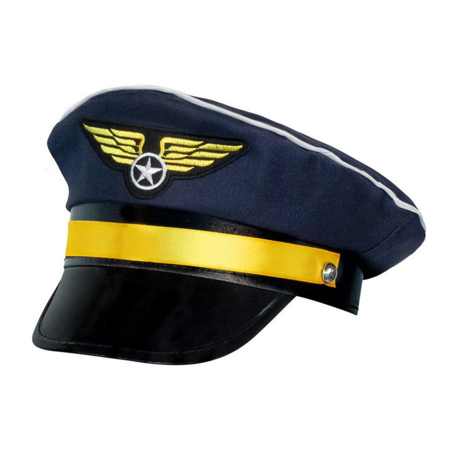 Piloten kepie Donkerblauw