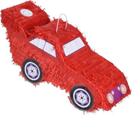 pinata voiture de course rouge buzz