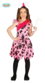 Pink cavewoman dress for girls