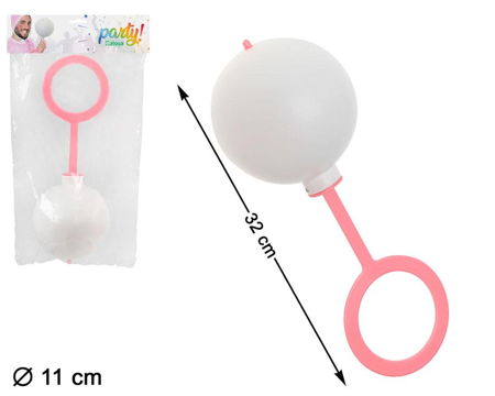 pink rattle baby