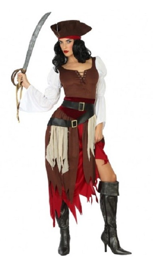 Pirate dress for ladies