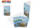 Pirate party birthday party invitations
