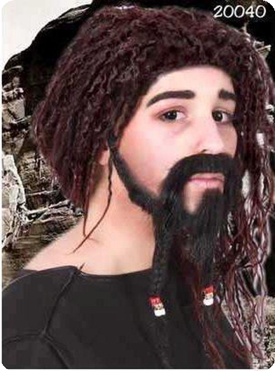 Pirate snor, sik