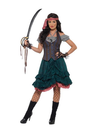 Piraten dame kostuum
