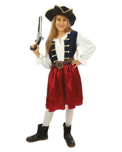 Piraten meisje verkleed jurk