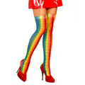 Pk 12 Pair of TIE DYE THIGH HIGHS 70 DEN