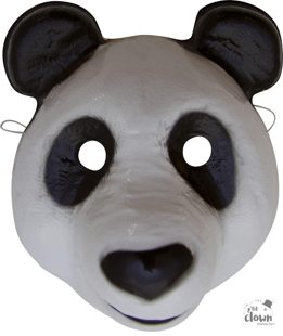 plastic panda mask