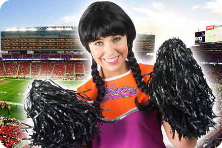Pom poms zwart 2 stuks