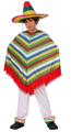 Poncho et pantalon mexicain 
