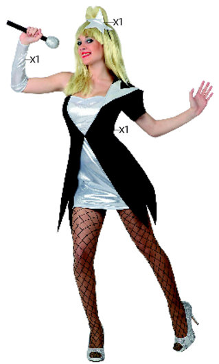 Pop star singer dress
