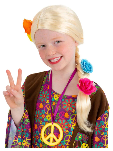Princess hippie wig for girls