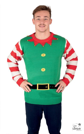 Pull de lutin de Noël