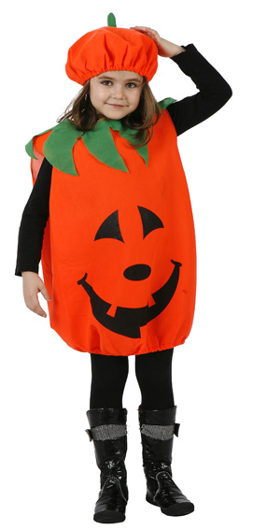 Pumpkin child costume 