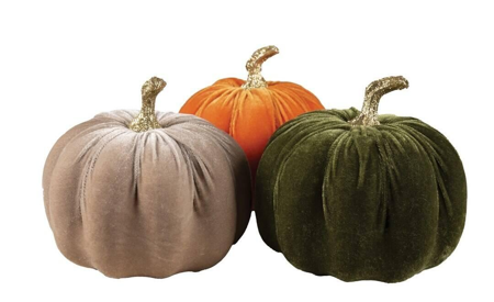Pumpkin deco assortment Stylish 16 cm