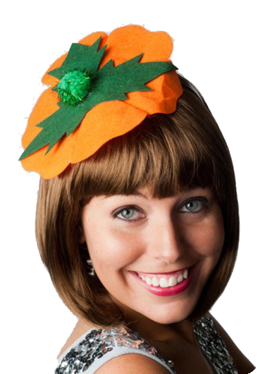 Pumpkin headdress