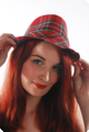 Punk hat with Scottish Tartan