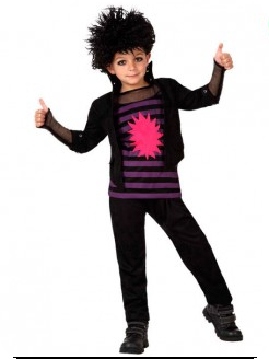 Punk Rock Kinderkostuum - Rebelse Outfit