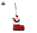 père Noël dans le clip de botte
