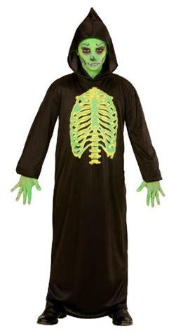 Radioactive skeleton costume for children