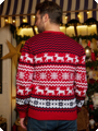 red luxury Christmas sweater