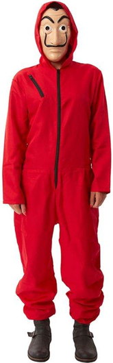 Red overalls for children