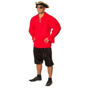 red pirate shirt