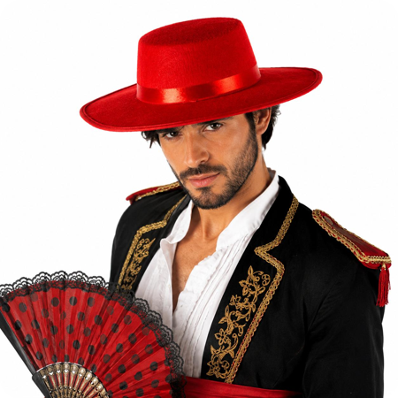 Red spanish hat
