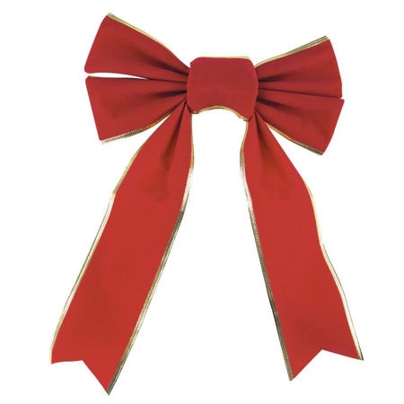 Red velvet Christmas bow