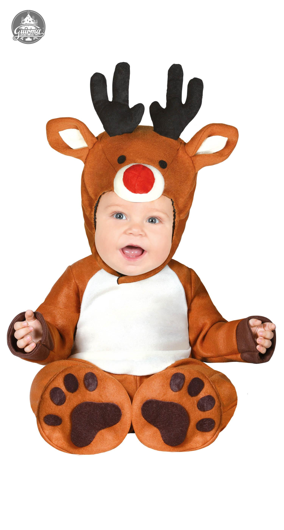 Rendier baby verkleedpakje