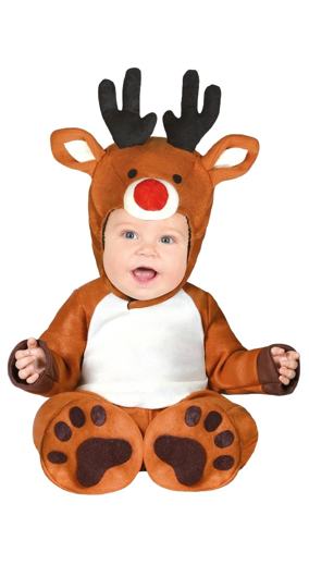 Rendier baby verkleedpakje
