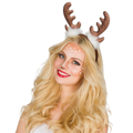 rendier diadeem bruin met glitters