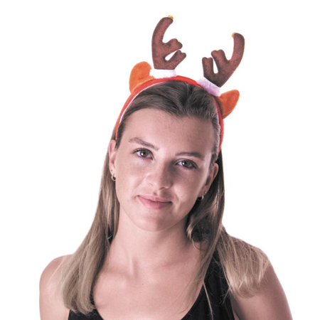 rendier diadeem met belletjes