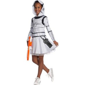 robe classique stormtrooper pour filles