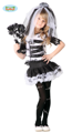 robe de mariée monstre halloween pour les enfants