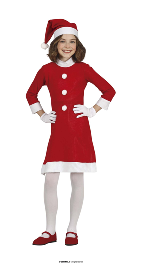 Robe de mère Noël pour les filles