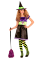 Robe de sorcière avec le chapeau pour des filles