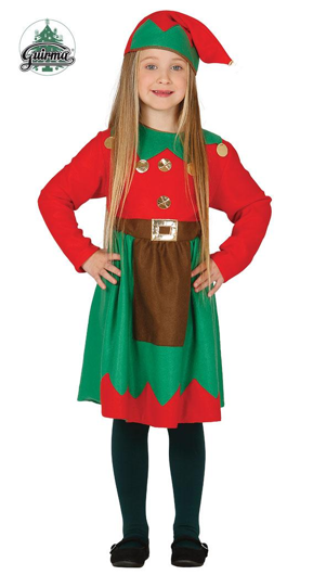 Robe d’elfe de Noël pour filles