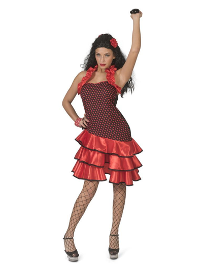 Robe flamenco espagnole